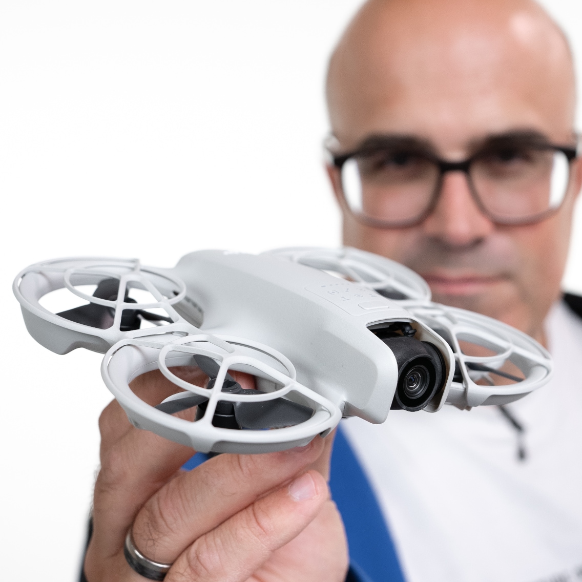 Guscio Di Ricambio Per Braccio Pieghevole DJI Flip – Protezione Pale Anteriore, Plastica Resistente