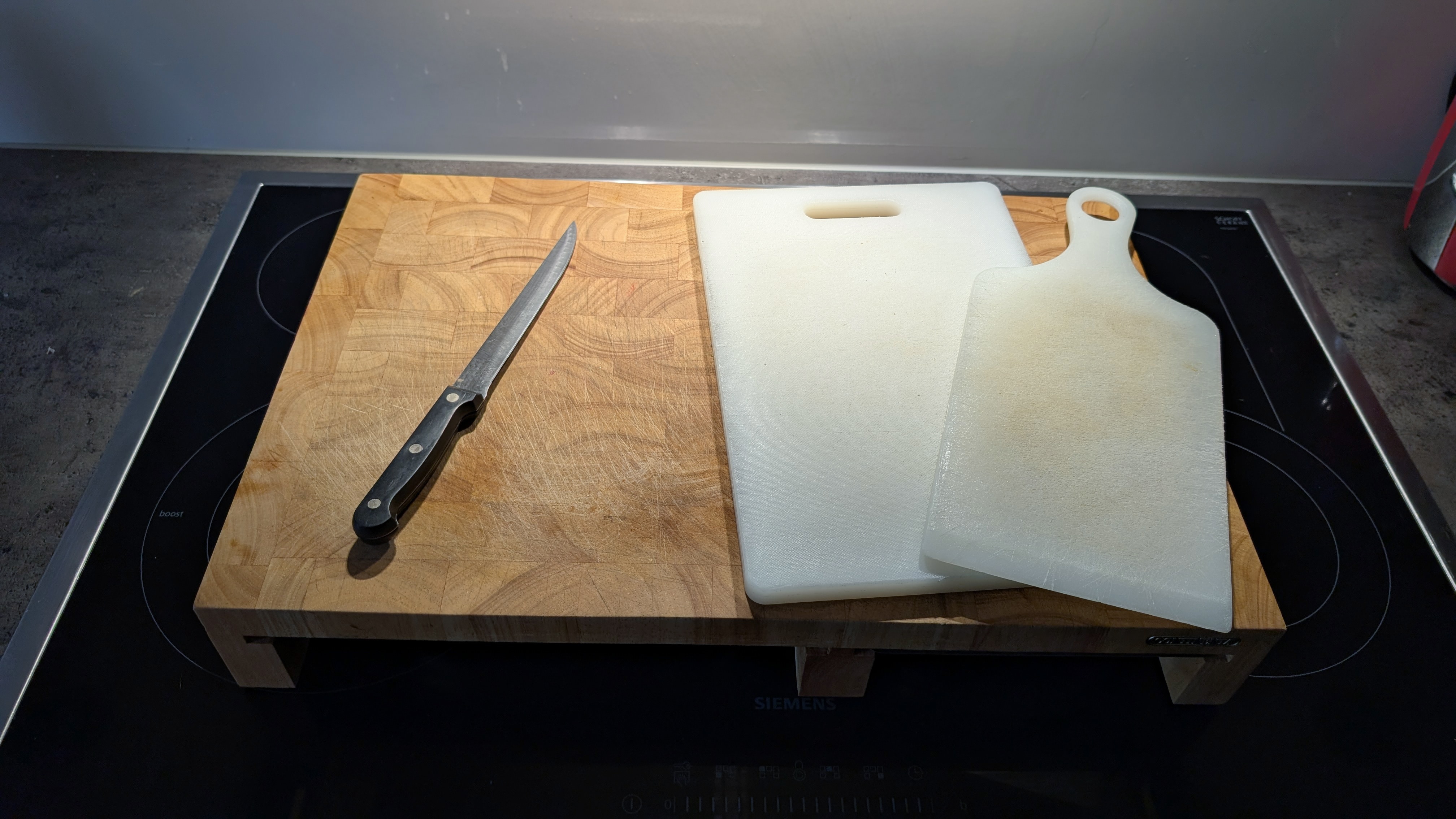 Tagliere in titanio e acciaio inox 304 – Superficie