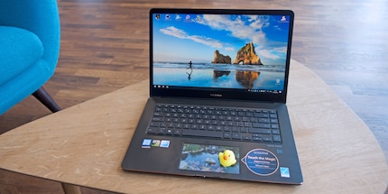 The ZenBook Pro's screen has been factory calibrated.