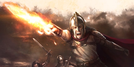 Azor Ahai sconfigge il Re della Notte brandendo Portatrice di Luce.