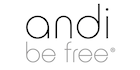 Logo of the Andi be free brand