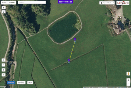 Drawing waypoints in the browser.