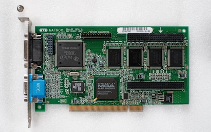 A Matrox Millennium II from 1997.