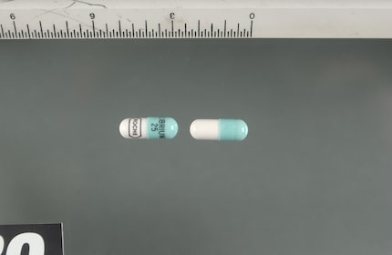 Two pills of Librium, the template for Xanzolam in the series.