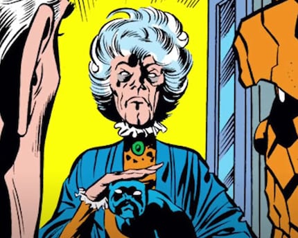 Agatha nei fumetti.