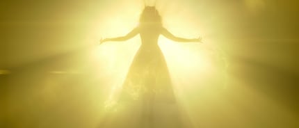 Scarlet Witch in tutta la sua gloria.