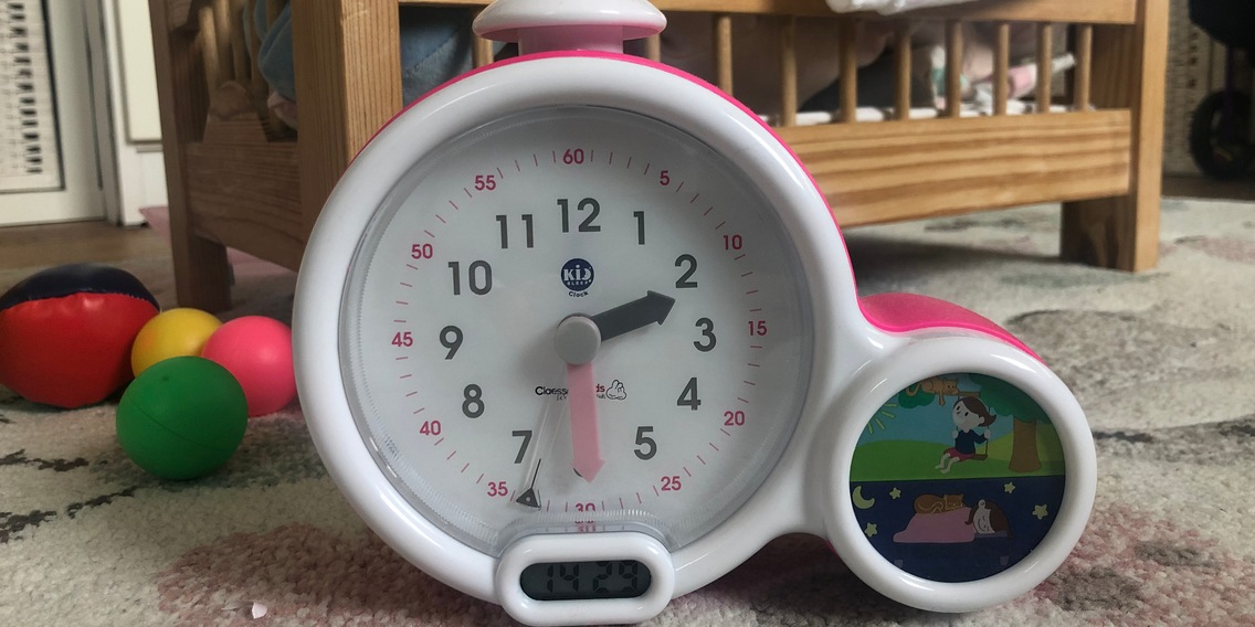 Sveglia Per Bambini Con Sole E Luna – Orologio Per Crescere Con Luce Notturna, Macchina Del Suono E Timer Pisolini - 2