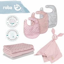 Roba Gift set Baby Essentials Lil Planet pink