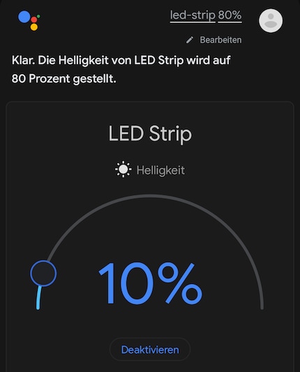 «Certo, lo faccio!»; ma non succede niente. Google Assistant, insieme a WiZ, è a volte spaventosamente umano.