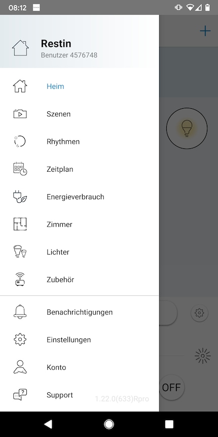 Nessun espediente di design, ma una struttura chiara: l'app fa una buona impressione.