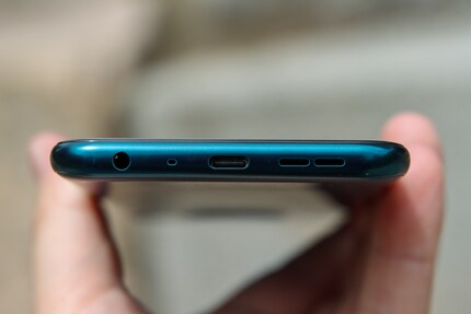 USB-C e connettore da 3,5 mm.