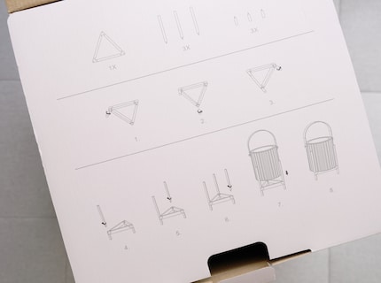 Scopro come montarlo dalla descrizione sulla scatola.