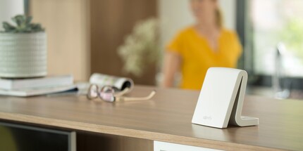 L'hub Tahoma è piccolo e senza pretese, ma ha un aspetto elegante. Immagine: siegenia.com