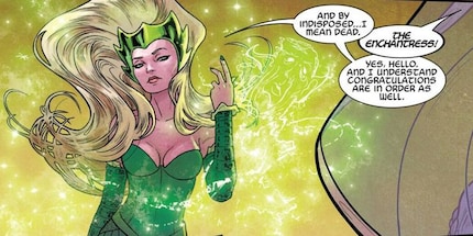 Could the blonde woman not be Enchantress after all?