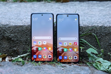 Redmi Note 10 (a sinistra) e Redmi Note 10 5G.