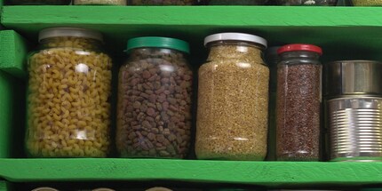 È meglio conservare la pasta ben chiusa in barattoli per conserve.
