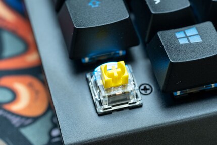 Gli switch Razer gialli non sono per niente male.