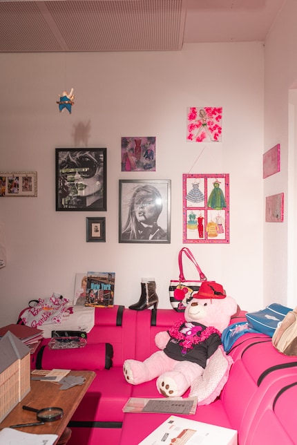 Living the slogan: Think Pink.