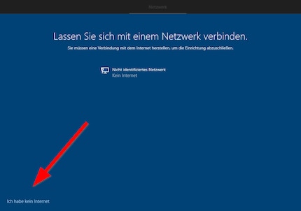 Microsoft rende anche difficile creare un account offline quando Windows viene impostato per la prima volta.