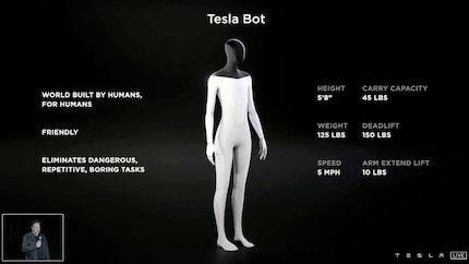 Ecco come il capo di Tesla Musk immagina Optimus.