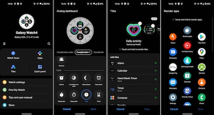 Molte impostazioni possono essere gestite direttamente sullo smartphone.