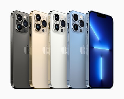 Le varianti di colore sono identiche per l’iPhone 13 Pro e l’iPhone 13 Pro Max.