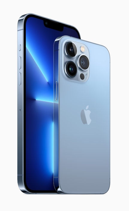 iPhone 13 Pro Max e iPhone 13 Pro a confronto.