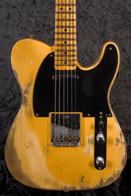 Sembra che sia del 1951, ma è nuova: una Fender Heavy Relic Telecaster.