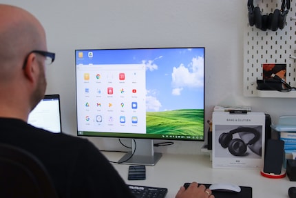Android in modalità desktop ha più senso.