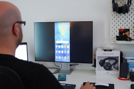 Proiettare lo smartphone 1:1 non è particolarmente allettante.