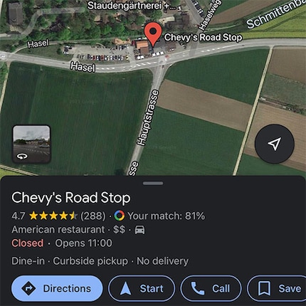 Google Maps su iOS con button caricati da componenti propri.