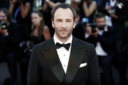 Lo stilista Tom Ford al Festival di Venezia 2016. Shutterstock