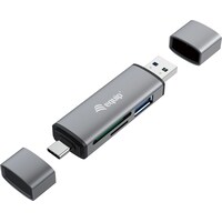 equip Lettore di schede HUB USB 3.0 (USB 3.0, USB-C)
