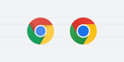 L'elemento blu è diventato notevolmente più grande.