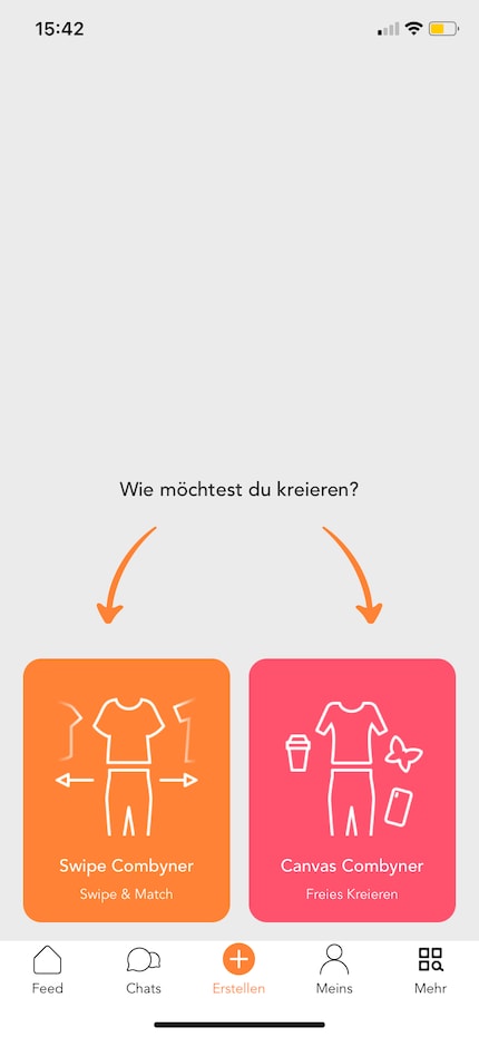 Want to create new looks by swiping or by combining as you wish?