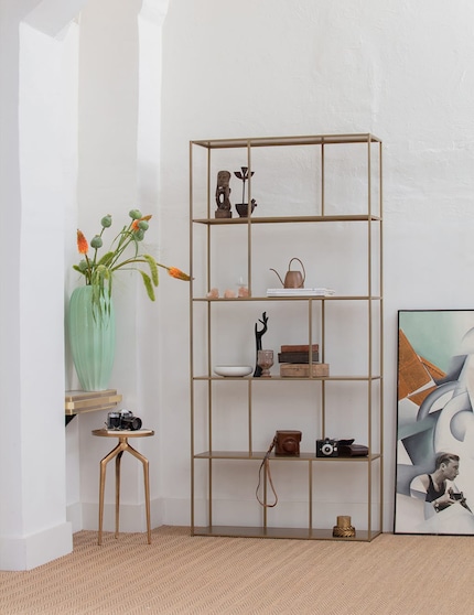 Dimensioni: 90 x 30 x 196 cm | Materiale: ferro | Immagine: BePureHome