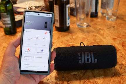 App JBL con equalizzatore.