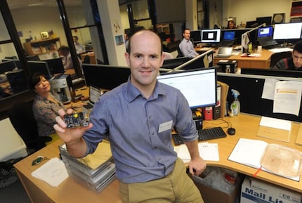 Eben Upton, co-inventore del Raspberry Pi.