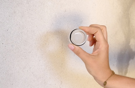 An eyeshadow pot that’s actually a waste product from the manufacturing process.