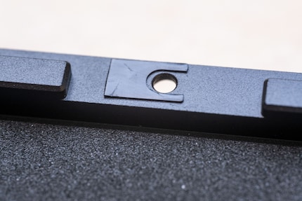 Thanks to the stabiliser pads, vibrations from the lower part of the casing no longer reach the upper.