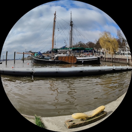 Fisheye effect