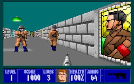 Individual episodes all had different wall textures that set them apart. Enemies varied only slightly.