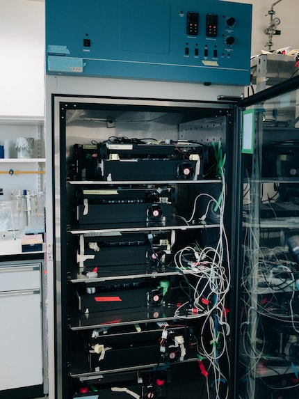 Il know-how di Harvard a Schwerzenbach: lo scanner nel laboratorio del Politecnico.