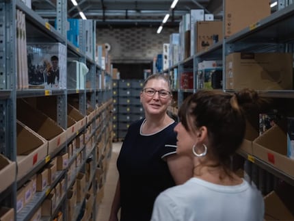 Johanna Haller nella Picktower.