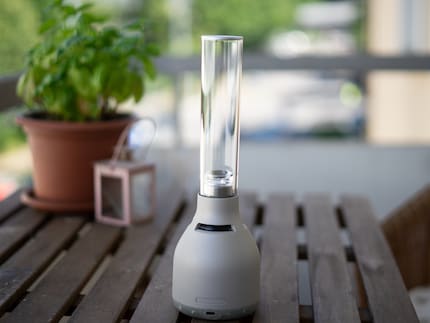 Il tweeter dell'LSPX-S3 si trova nel tubo di vetro.