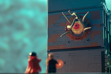 Anche Shuma-Gorath gli rende omaggio; nei fumetti un vecchio dio quasi onnipotente, nei film solo un mostro inquietante.