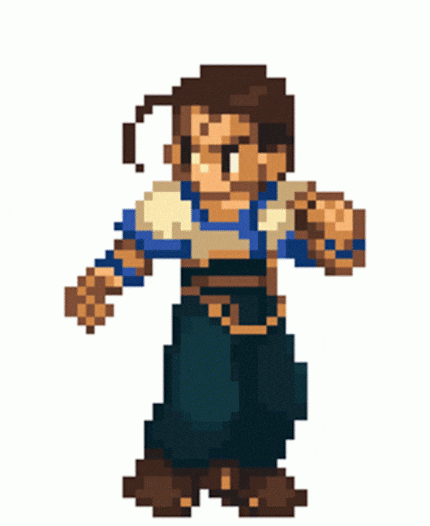 Il personaggio principale Fei come gif animata.