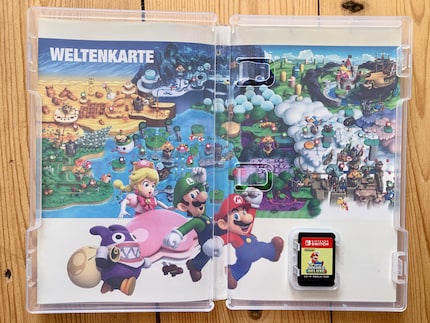 La mappa panoramica di New Super Mario Bros. U Deluxe sarà di grande valore artistico, ma non proprio utile.