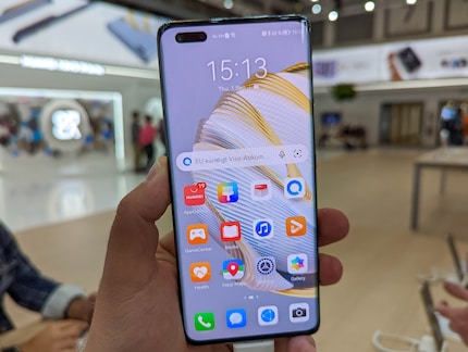 Front of the Nova 10 Pro with the dual camera.