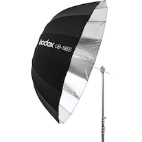 Godox 165cm Parabolic Paraplu Zwart & Zilver